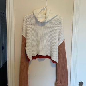 Chunky turtle neck sweater